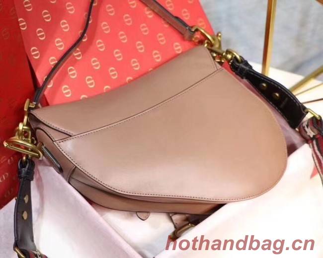 Dior MINI SADDLE BAG CALFSKIN M0447 apricot