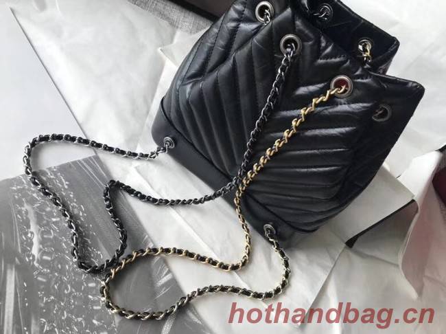 CHANEL Original Gabrielle Small Backpack A94485 black