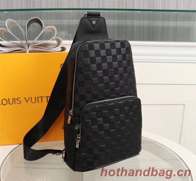 Louis Vuitton AVENUE SLING BAG N41720 black