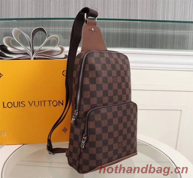 Louis Vuitton AVENUE SLING BAG N42425 brown