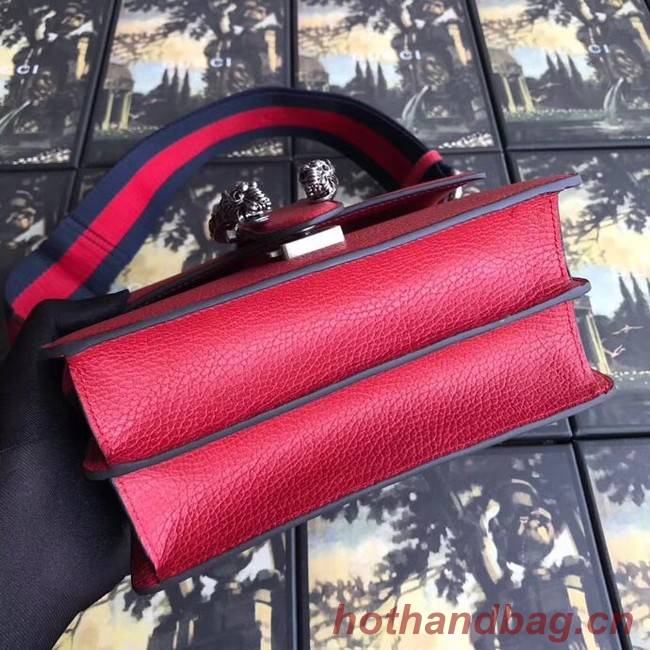 Gucci Dionysus small top handle bag 523367 red