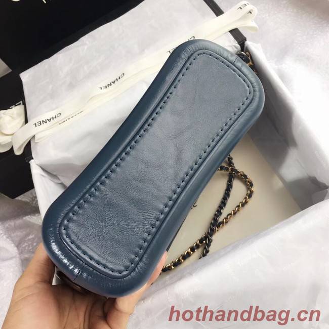 CHANEL GABRIELLE Original Small Hobo Bag A91810 Blue