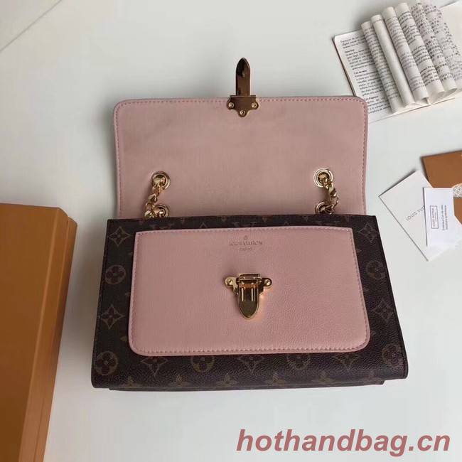 Louis vuitton original monogram victoire M41730 pink