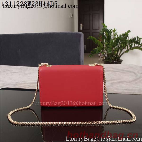 Yves Saint Laurent Monogramme Cross-body Shoulder Bag 1311228 Red