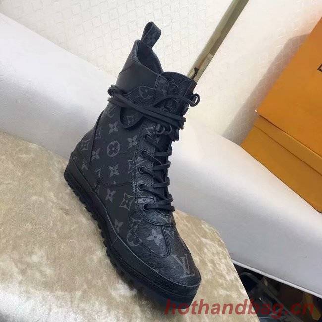 Louis Vuitton DIGITAL EXCLUSIVE HEART SNEAKER BOOT LV906SY black