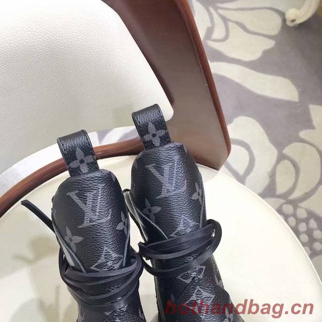 Louis Vuitton DIGITAL EXCLUSIVE HEART SNEAKER BOOT LV906SY black