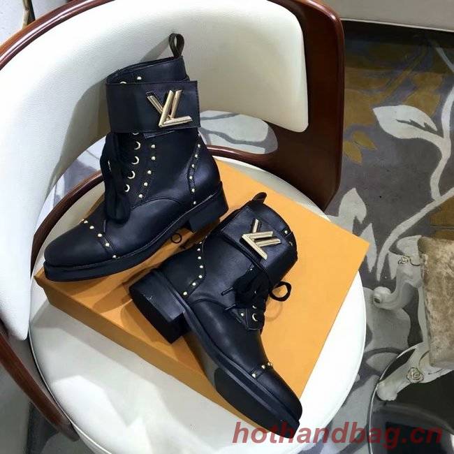 Louis Vuitton WONDERLAND FLAT RANGER LV909-2SY black