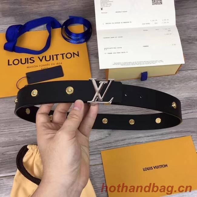 Louis Vuitton ICONIC 35MM BELT M0062V BLACK