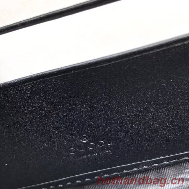 Gucci GG Supreme zip around wallet 451273 black