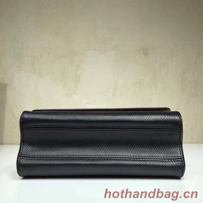 Louis vuitton original epi leather TWIST MM M52503 black