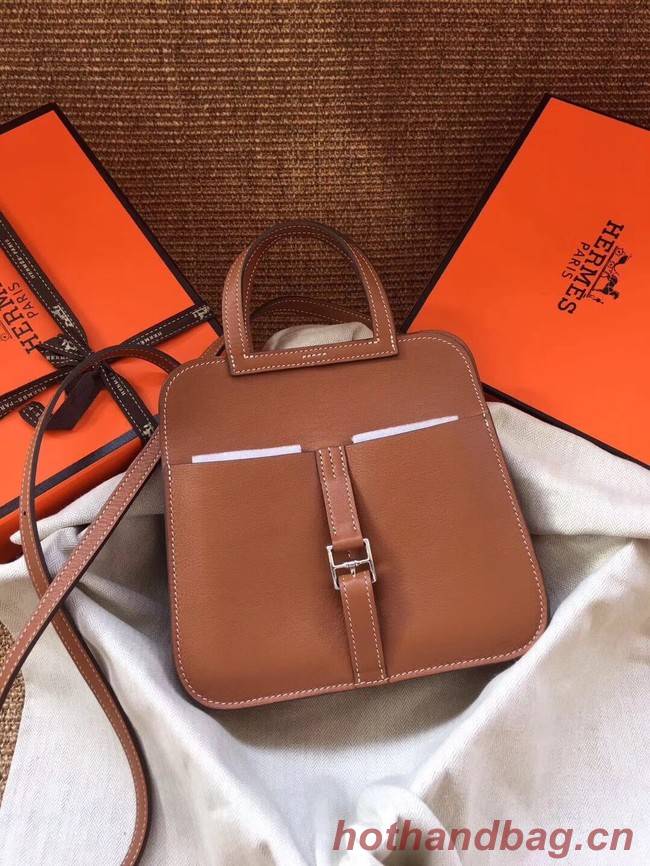 Hermes Original Halzan mini bag H069523 brown