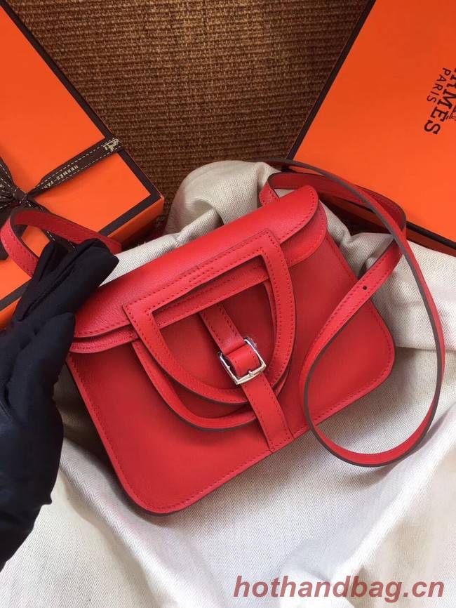 Hermes Original Halzan mini bag H069523 red