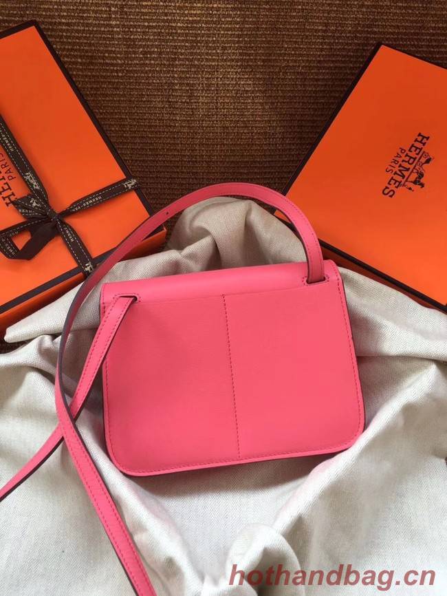 Hermes Original Halzan mini bag H069523 rose azalee