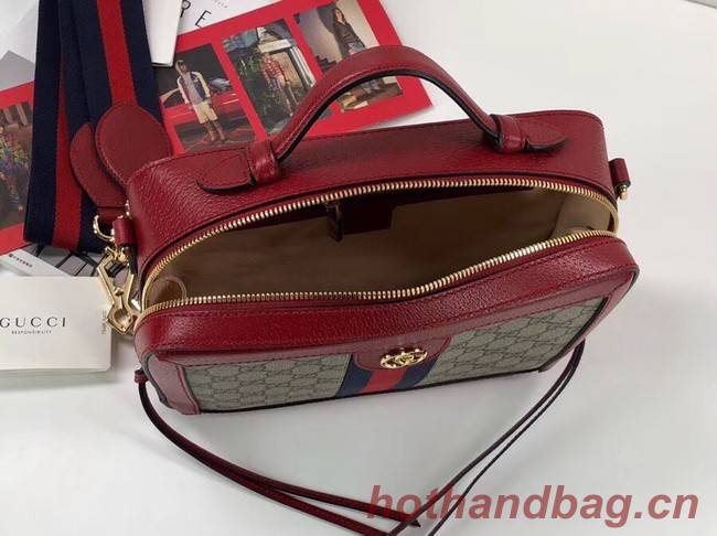 Gucci Ophidia small GG shoulder bag 550622 red