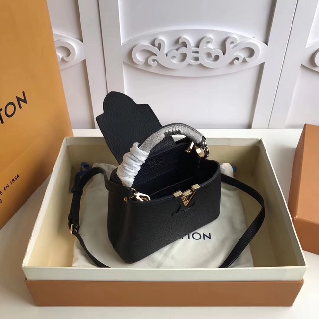 Louis vuitton original CAPUCINES MINI N94047 black