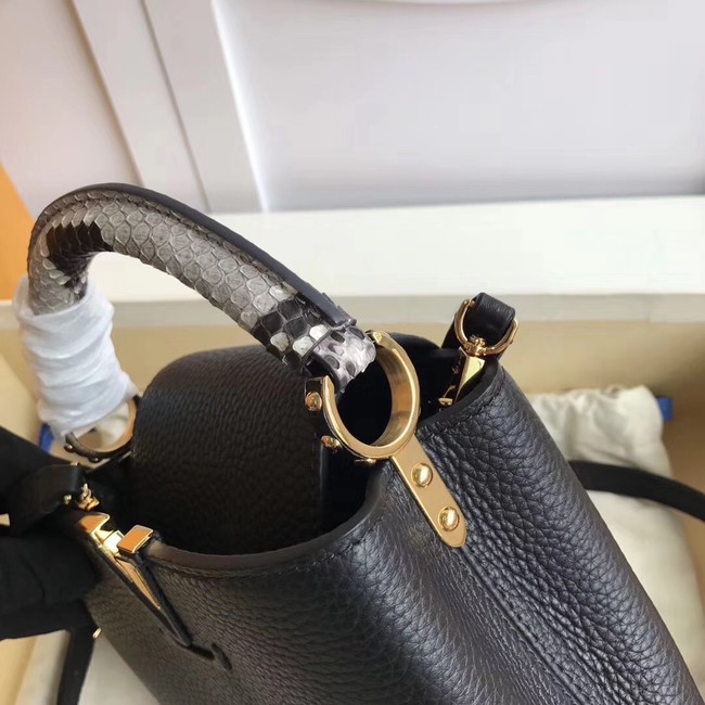 Louis vuitton original CAPUCINES MINI N94047 black