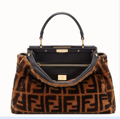 Fendi PEEKABOO REGULAR 8BN290A Brown