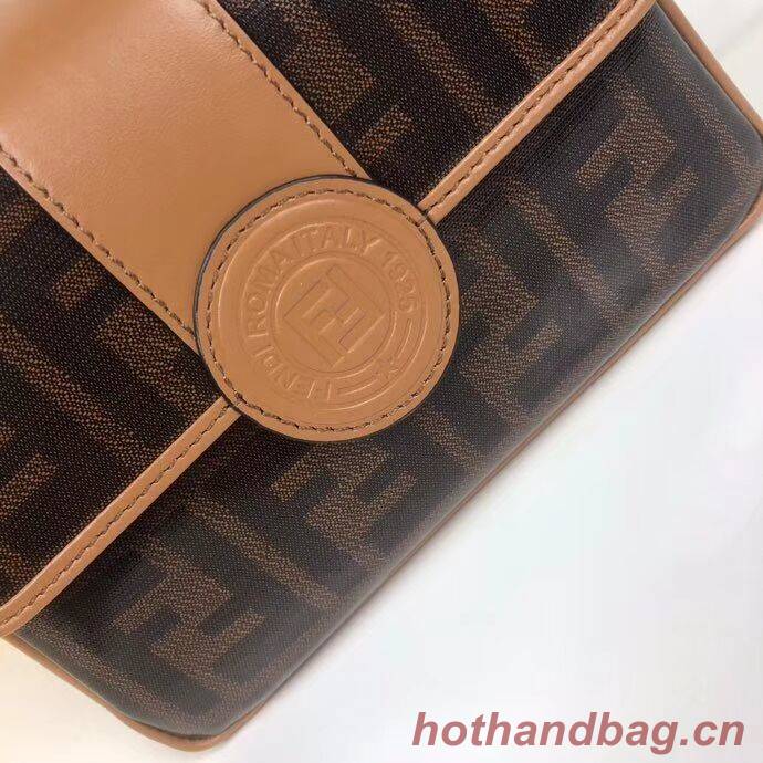 Fendi WALLET ON CHAIN 8HF836 brown