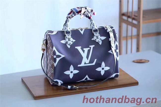 Louis Vuitton Monogram Canvas Speedy 30 M40391 dark blue