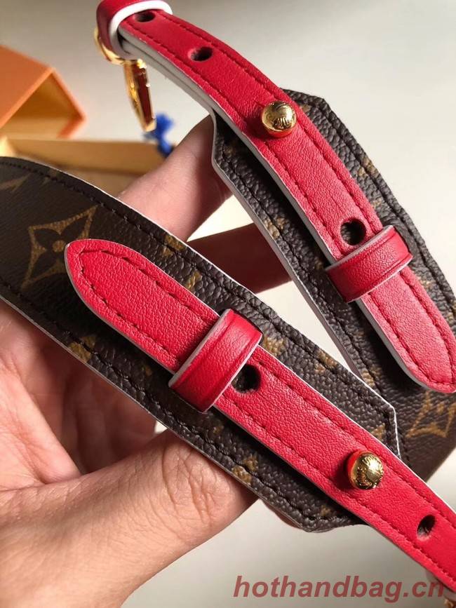 Louis Vuitton Strap 110CM 0361 red