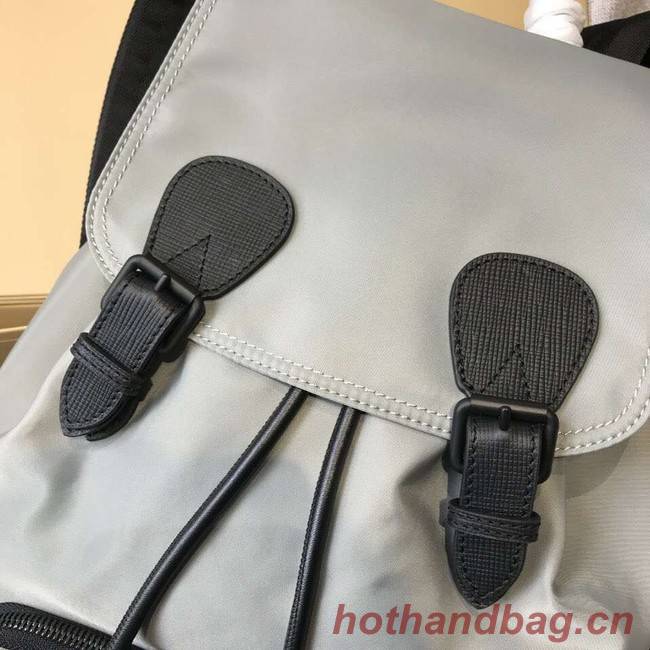 BURBERRY nylon backpack 48791 grey