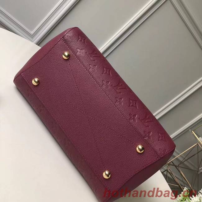 Louis vuitton original MONTAIGNE MM M44311 fuchsia