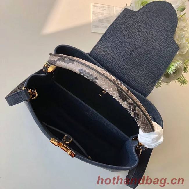 Louis Vuitton CAPUCINES PM M51814 dark blue