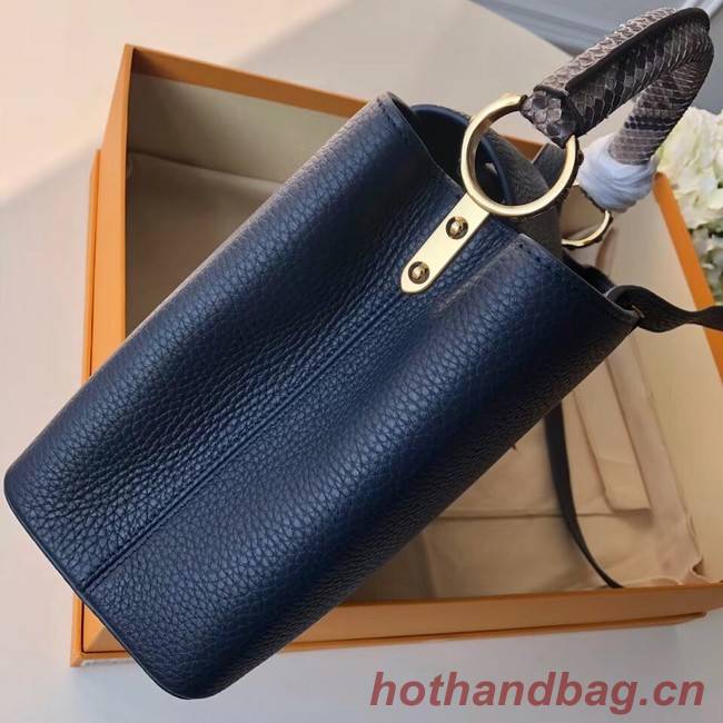 Louis Vuitton CAPUCINES PM M51814 dark blue