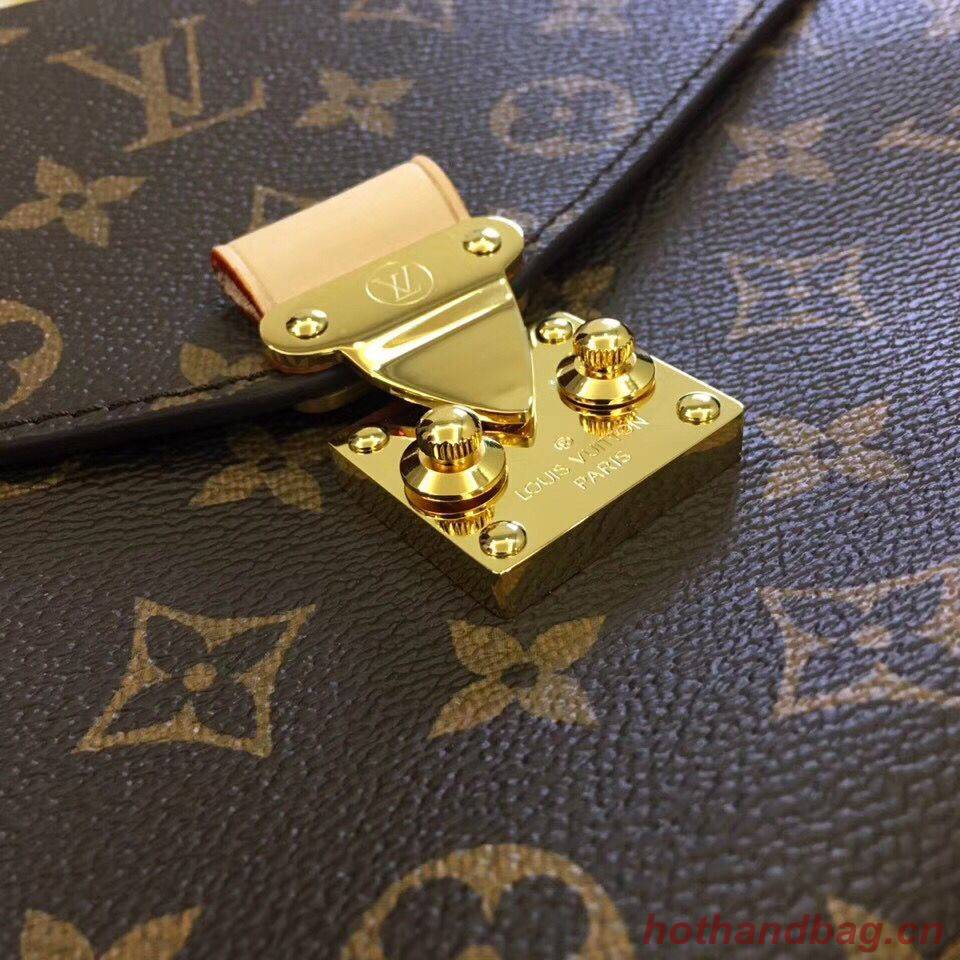 Louis Vuitton Monogram Canvas Pochette Metis Original Leather M40780