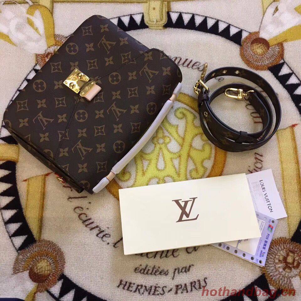 Louis Vuitton Monogram Canvas Pochette Metis Original Leather M40780