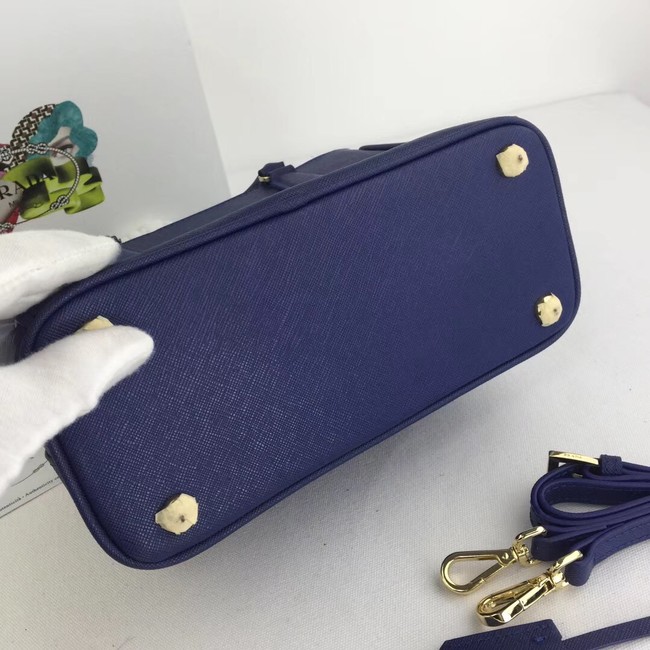 Prada Galleria Small Saffiano Leather Bag BN2316 blue