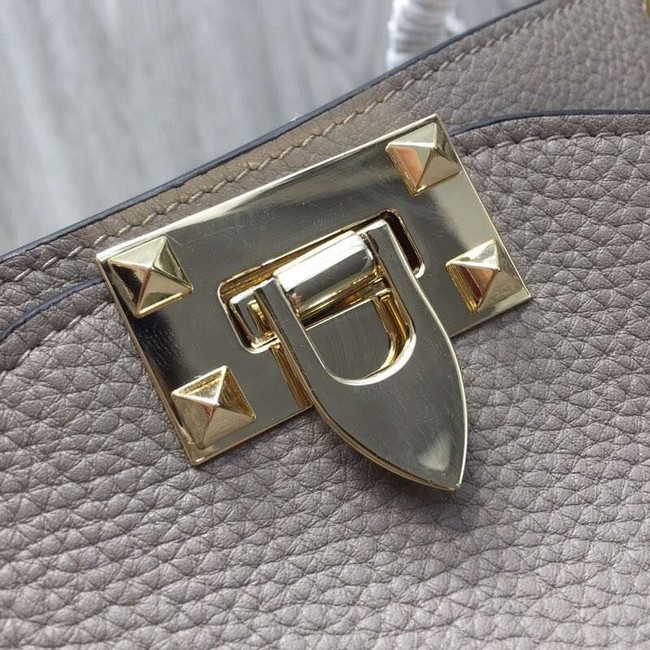 VALENTINO Rockstud large tote 0973 grey