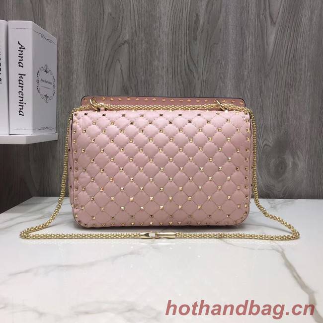 VALENTINO Quilted leather shoulder bag 96593 pink