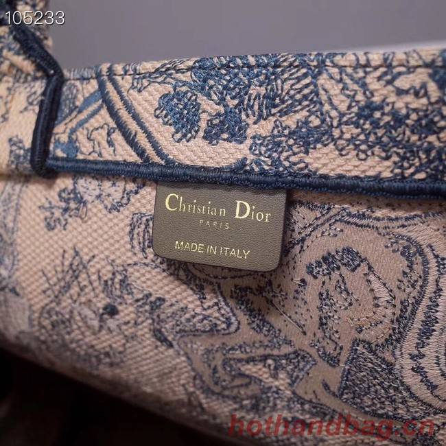 DIOR BOOK TOTE BAG TOILE DE JOUY M1286ZT green