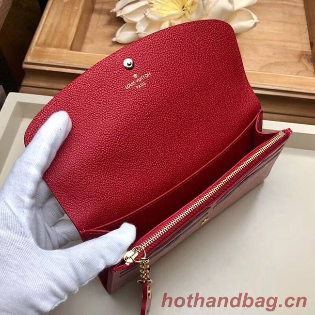 Louis Vuitton EMILIE WALLET M63918 Rose Ballerine