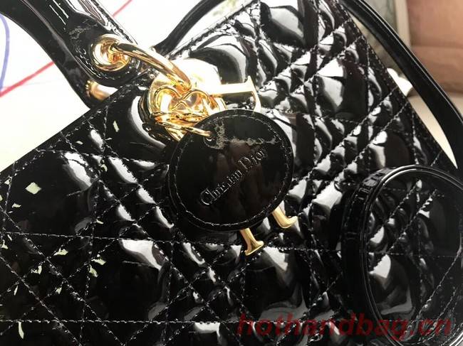 Dior GROTE LADY DIOR-TAS VAN LAMSLEER CAL44560 black