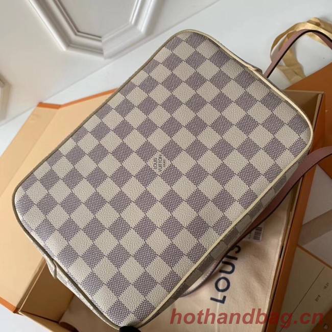 Louis vuitton original Damier Azur NEONOE N44022 pink