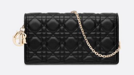 LADY DIOR-CLUTCH VAN LAMSLEER S0204 black