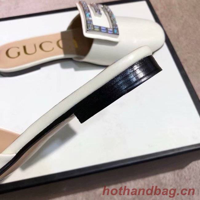 Gucci slide with crystal G GG1472BL-1