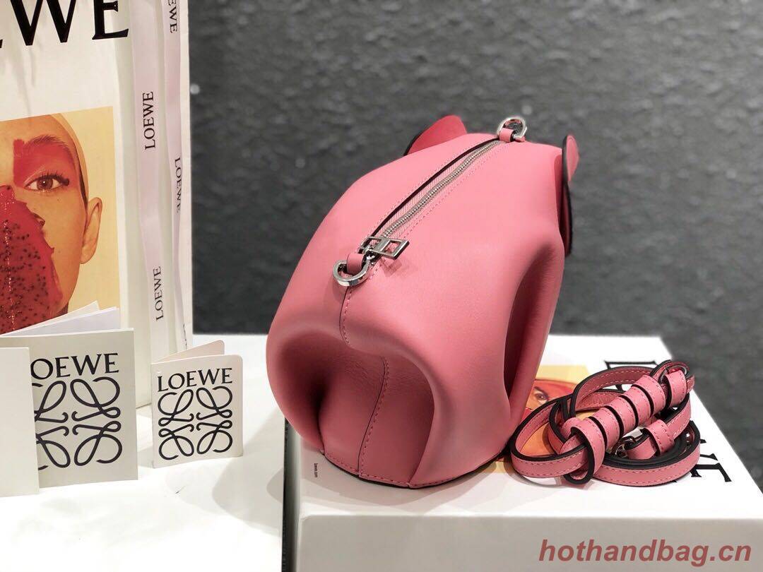 Loewe Elephant Mini Leather shoulder bag LE8922 Pink