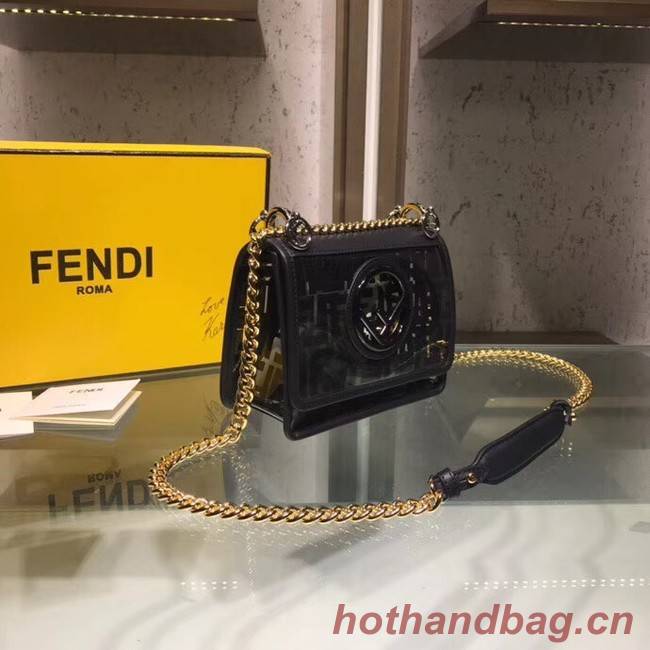 Fendi KAN I F SMALLPU tote bag 8BT286A7T black