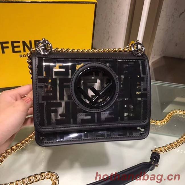 Fendi KAN I F SMALLPU tote bag 8BT286A7T black