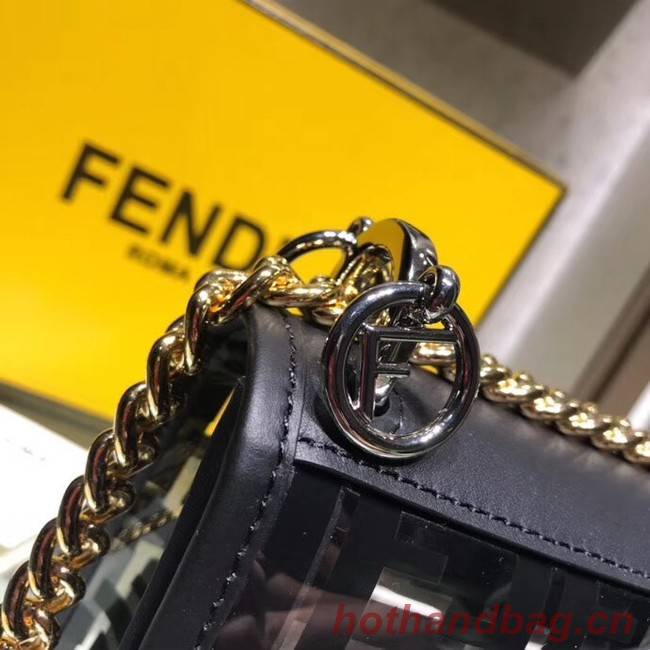 Fendi KAN I F SMALLPU tote bag 8BT286A7T black