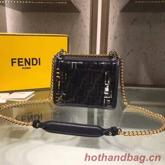 Fendi KAN I F SMALLPU tote bag 8BT286A7T black