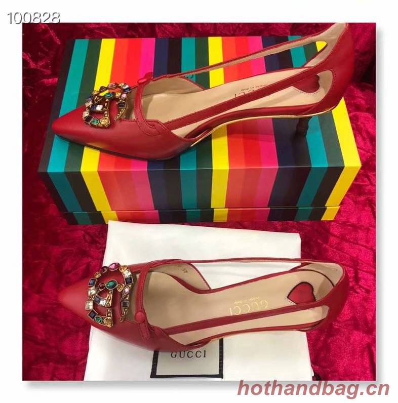 Gucci GG mid-heel pump GG1494BL-2