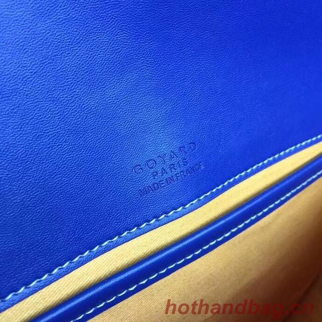 Goyard shoulder bag 36959 electric blue