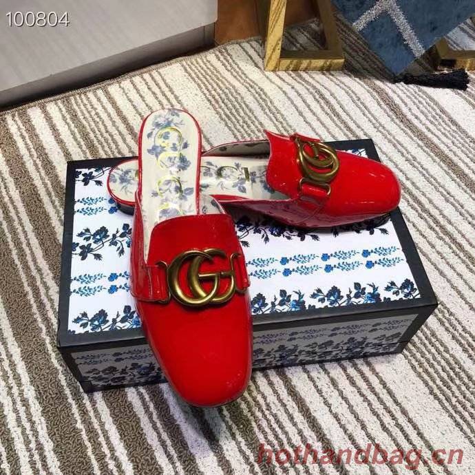 Gucci Princetown leather slipper GG1499BL