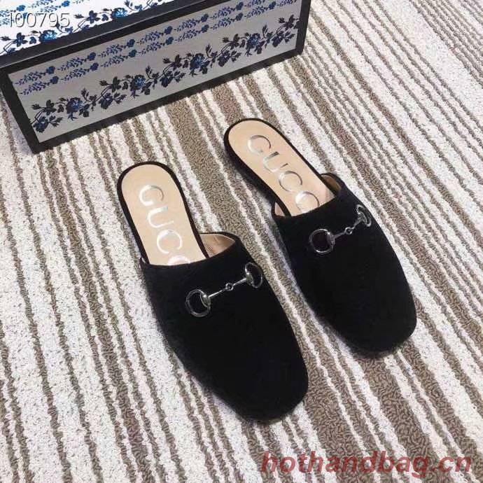 Gucci lady slippers GG1500BL-3