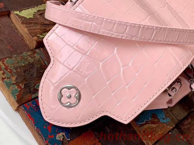 Louis vuitton original crocodile CAPUCINES Mini M93163 pink