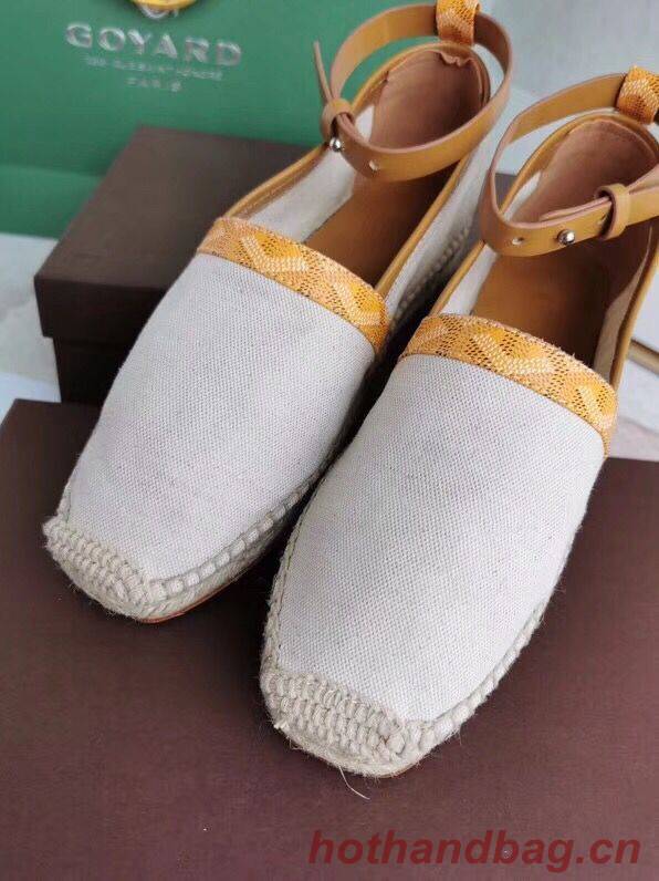 Goyard Shoes G23098 Yellow